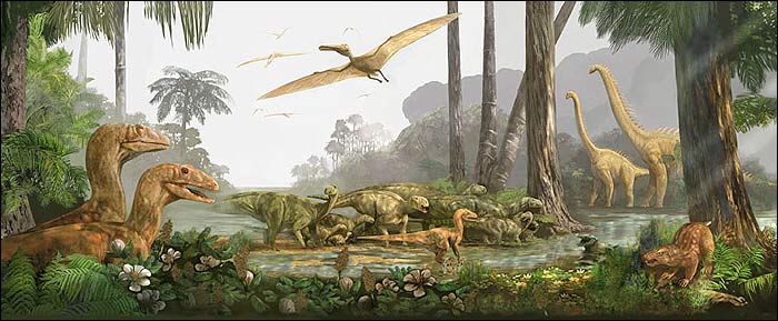 Cretaceous Coastal Environment