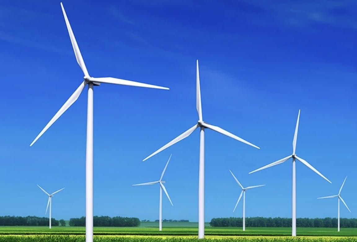 wind turbines