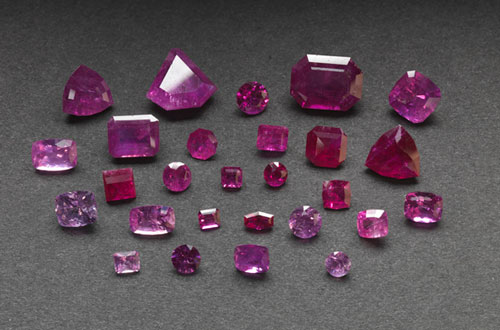 Rubies Pink Sapphires