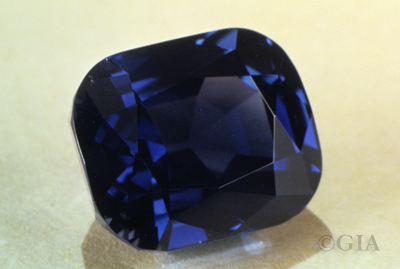 Cushion Cut Blue Sapphire