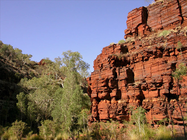 red sandstone