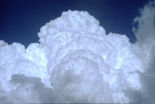 Cumulus congestus. Copyright by Roland Stull.