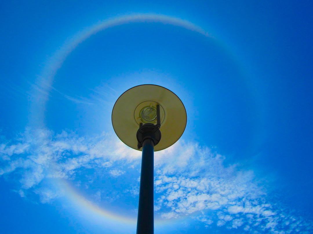 Cirrostratus with halo