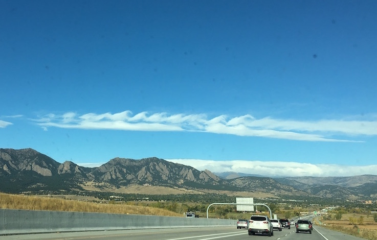 KH waves over Boulder, CO, photo by Dr. May Wong