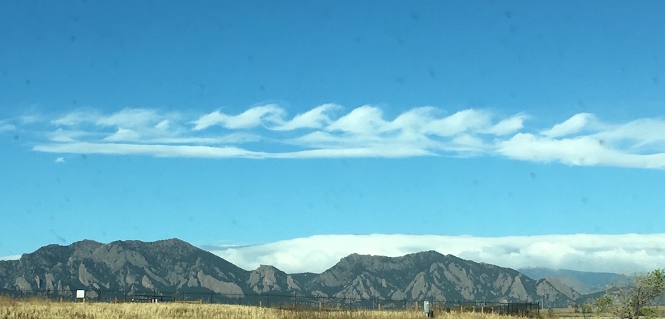 KH waves over Boulder, CO, photo by Dr. May Wong