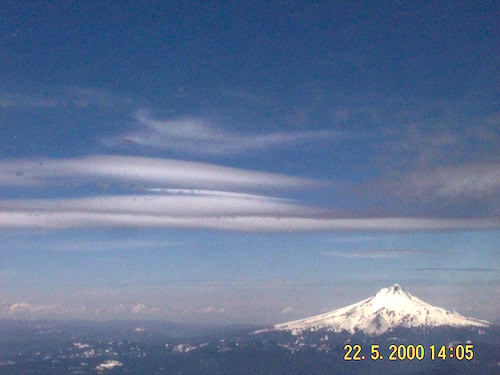 lenticular clouds