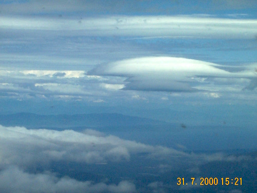 lenticular clouds