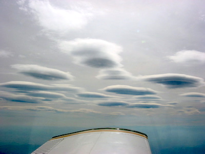 lenticular clouds