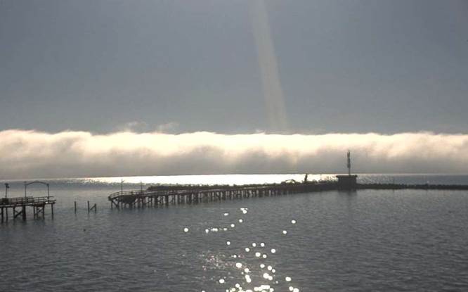 fog at white rock