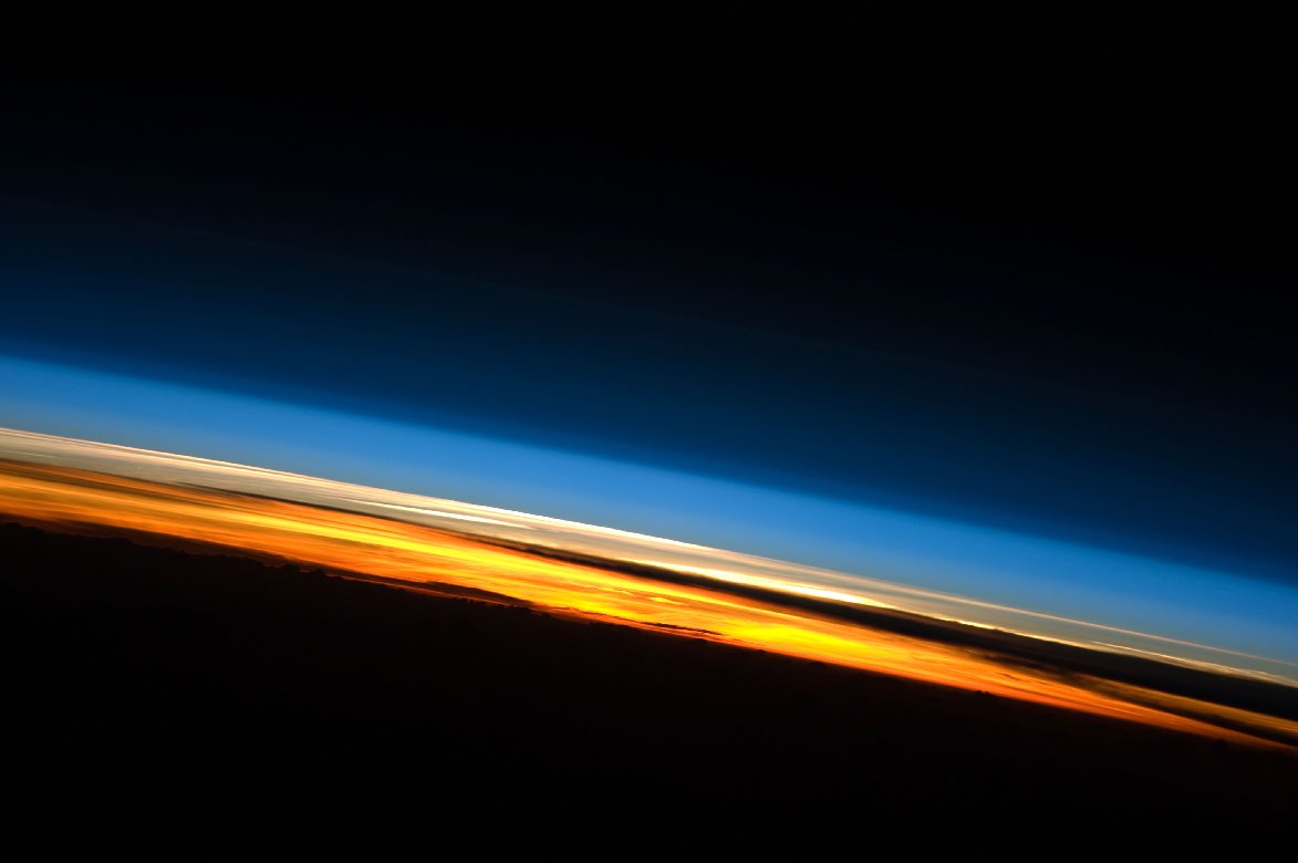 closer view of atmosphere - NASA
