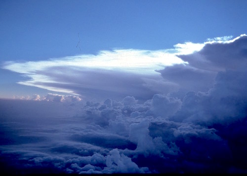 thunderstorms along a cold front