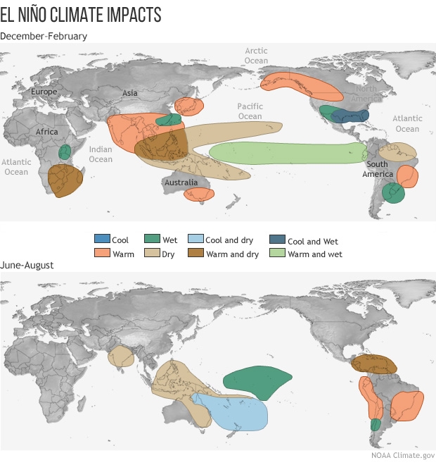 el nino impacts