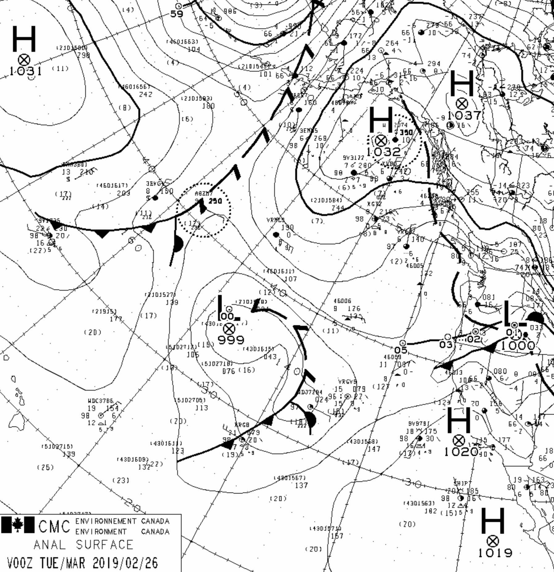 sample eccc weather analysis