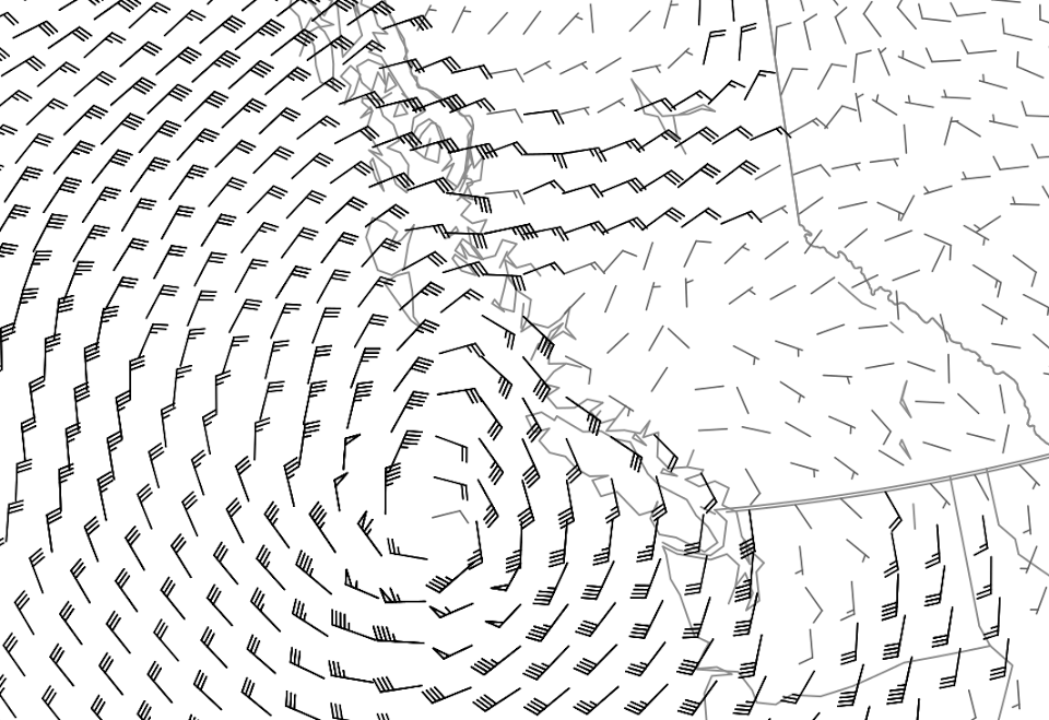 Upper Level Wind Charts