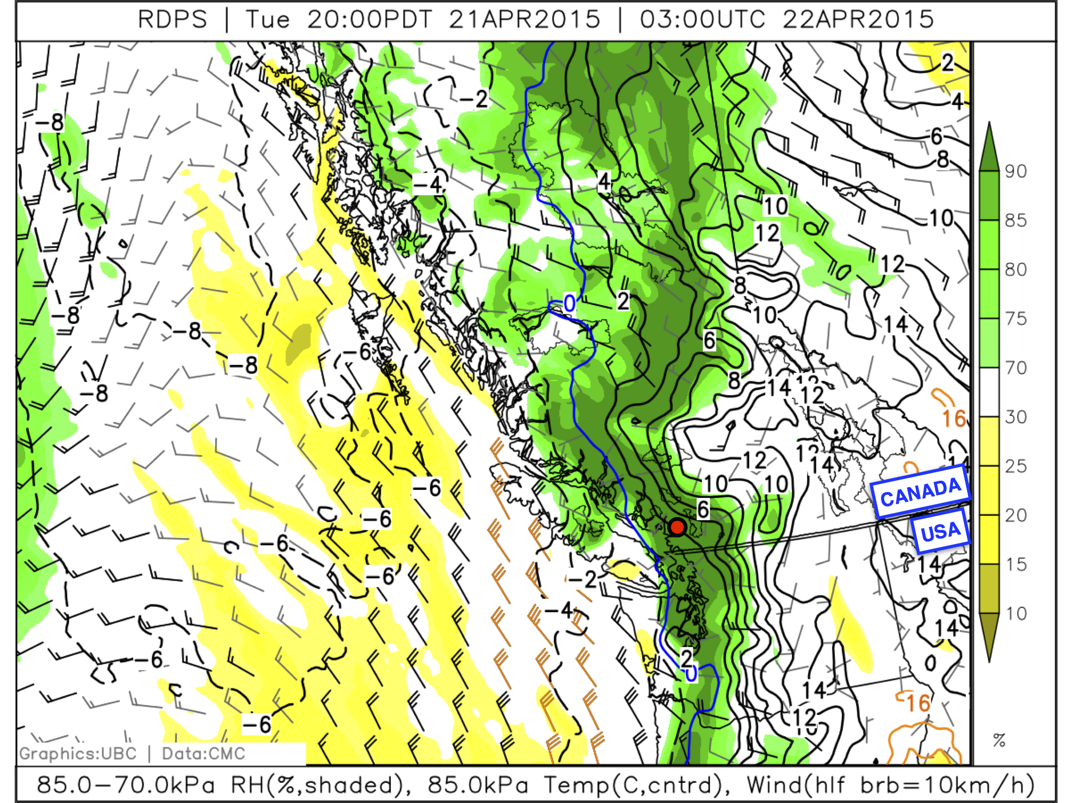 Low Pressure Areas On A Map