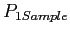$P_{1Sample}$