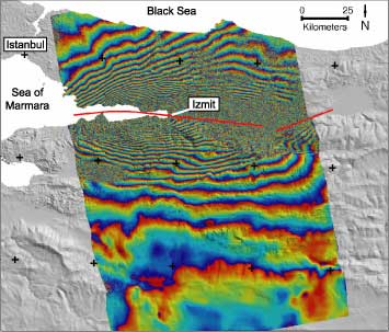 izmit interferogram