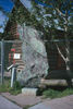 Giant native copper (Cu) nugget on display in Whitehorse, Y.T., by Dr. Jim Mortensen.