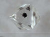 Diamond with graphite inclusion.