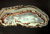 Banded agate.