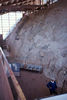 Dinosaur quarry at National Monument, UT.