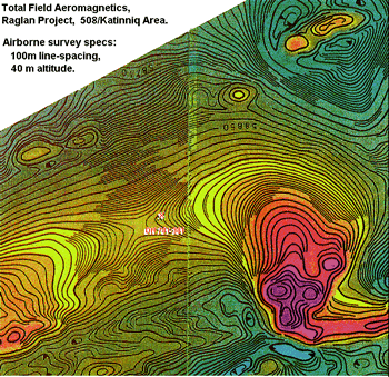 raglan aeromagnetics map