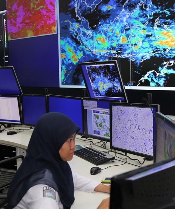 Meteorologist at Indonesia Meteorological and Geophysical Agency, BMKG