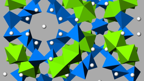 The crystal structure of vesuvianite.