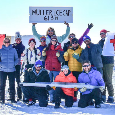 Bedrock celebration (Team 2, left to right: Tessa, Iben, Jamie, Julien, Rebecca, Nicholas, Anais, Alison, Nerilie, Fei, Bo, Richard and Etienne)